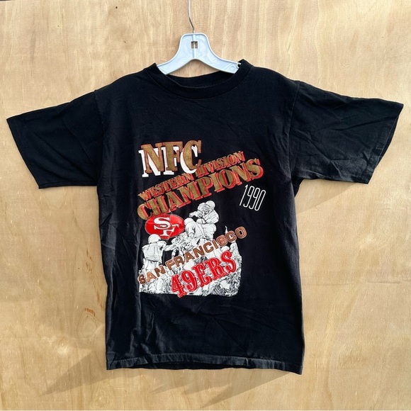 NFL Other - Vintage 1990 San Francisco 49ers Single Stitch     T-shirt  Size Medium Made USA